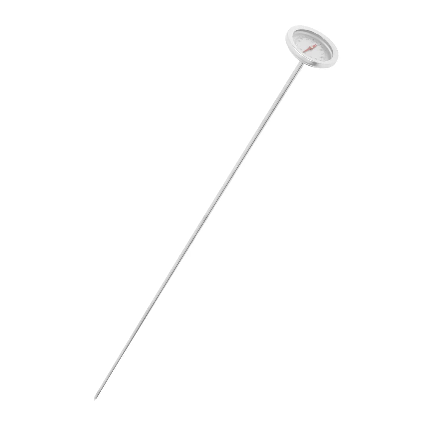 Long Stem Stainless Steel Soil Thermometer Reusable Compost Temperature Gauge Garden Tool Portable Soil Temperature Measuring