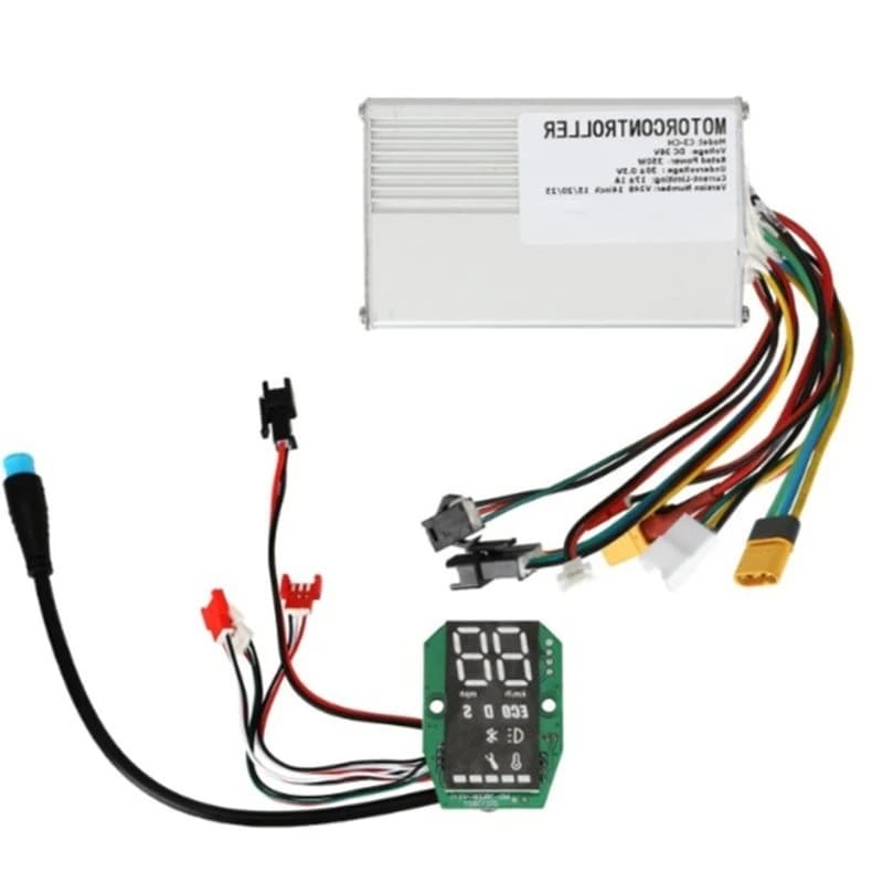 A89E-Electric Scooter 36V 350W Controller Speedometer Main Board LED Digital Display Screen For Kuickwheel Scooter Board Part