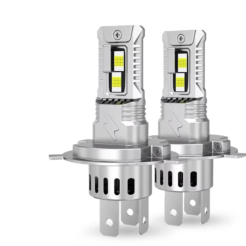 Faro LED H4 100W 20000LM 9005 9006 H11 H7 H8 H9 H1 Canbus 36 CSP per auto con ventola e luci turbo