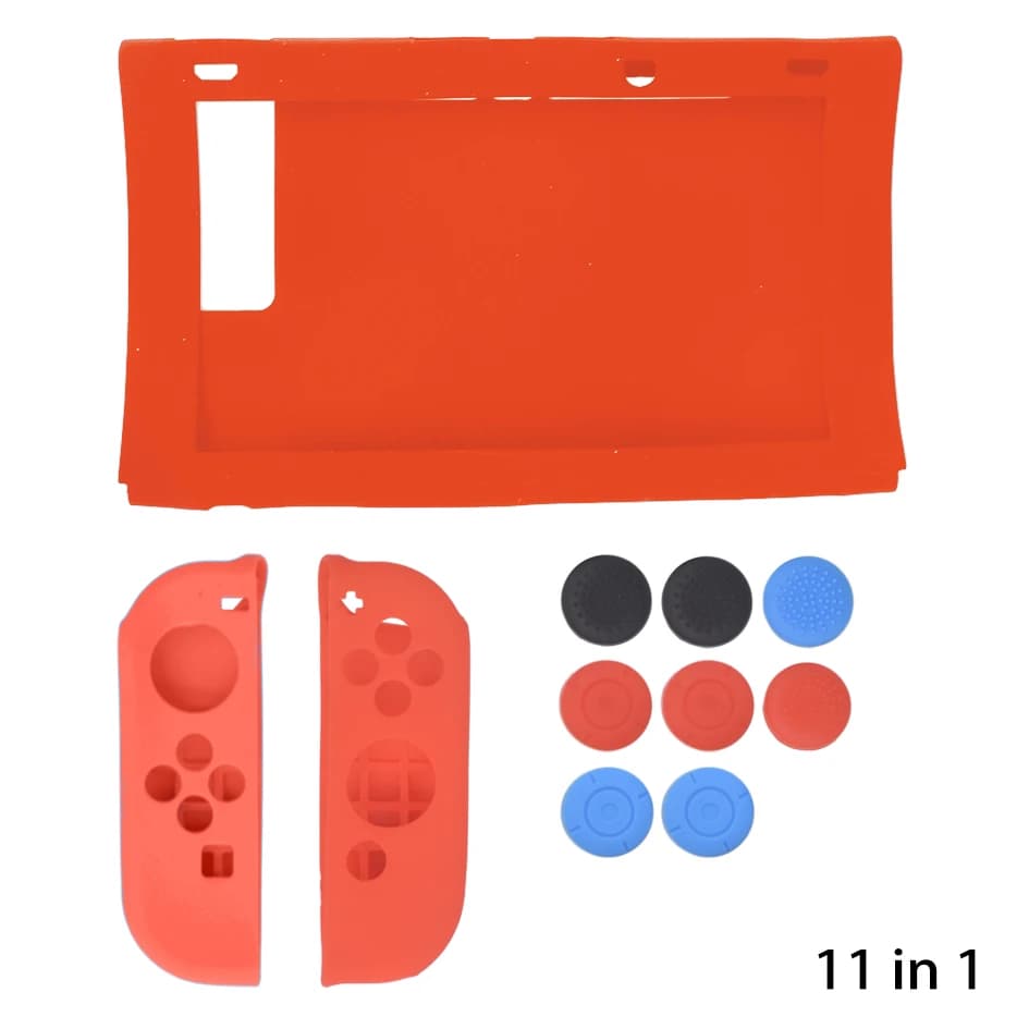 Custodia morbida in silicone per controller Nintendo Switch Joy-con Cover Custodia protettiva di ricambio antiscivolo per accessori Nintend Switch