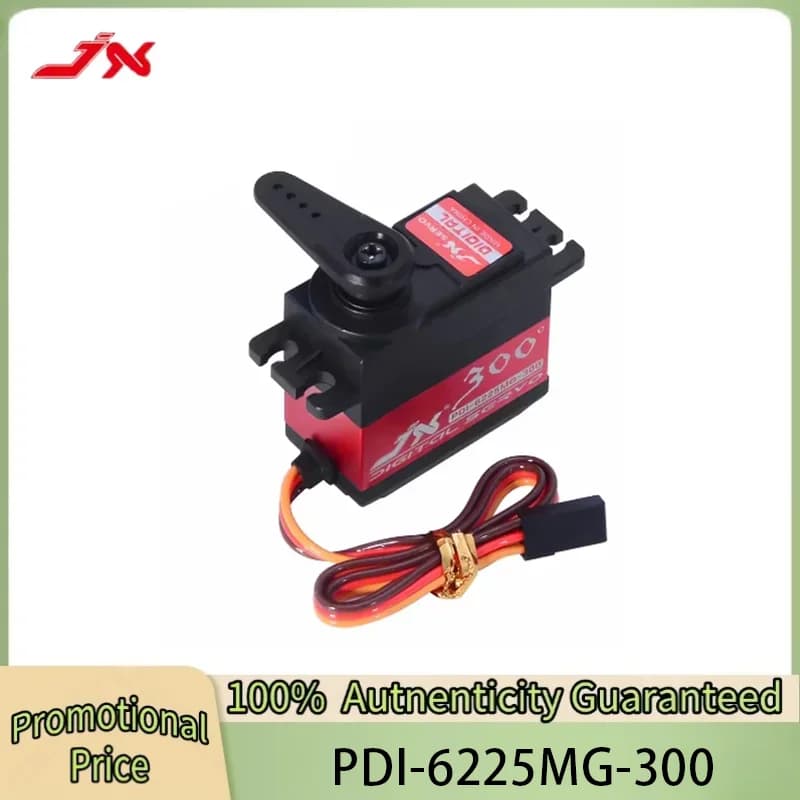 JX PDI-6225MG-300 25kg 300 Degree Metal Gear Digital Micro Servo High Torque for RC Racing Car Robort Arm Helicopter RC Parts