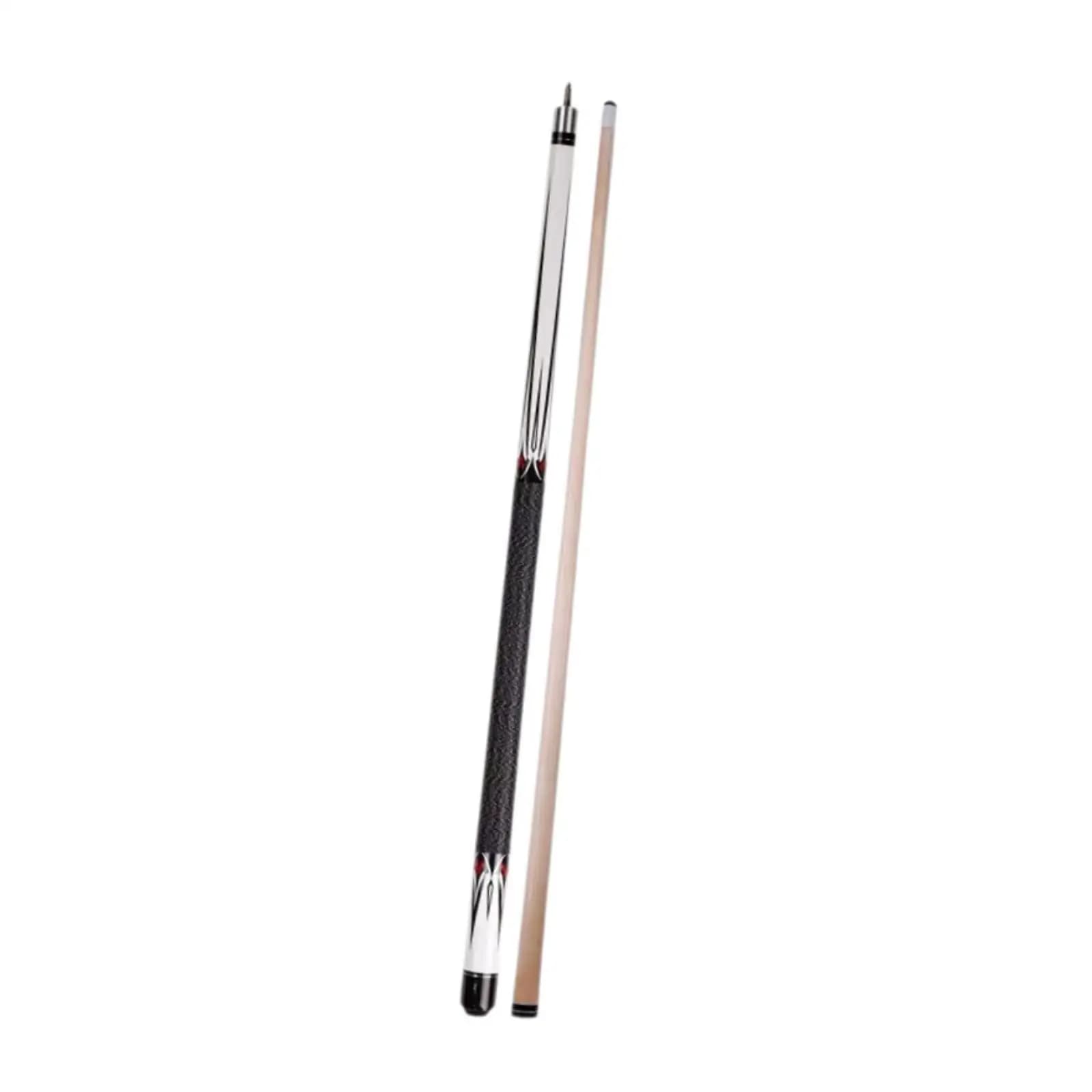 Stecca da biliardo divisa 1/2 Accessori ergonomici Bastone da biliardo elegante per gli appassionati di giocatori di biliardo Addestramento al principiante al coperto