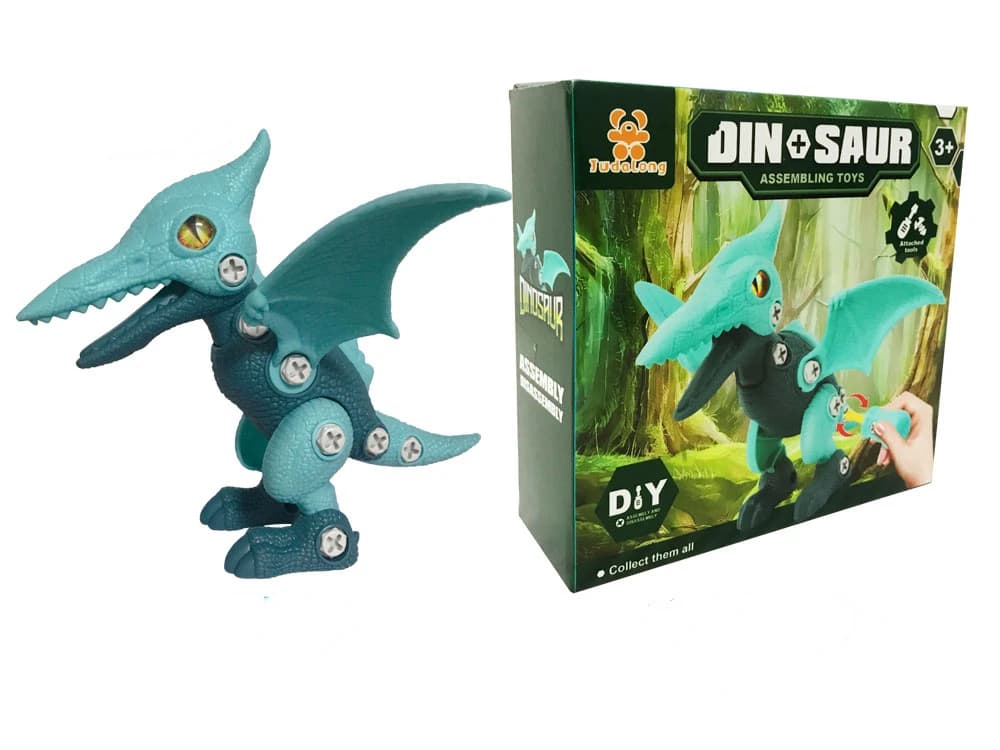 Brick Toys Dinosaur Assemble Toy Develop Hand Capacity Sunset Educational Toys For Kids Animals