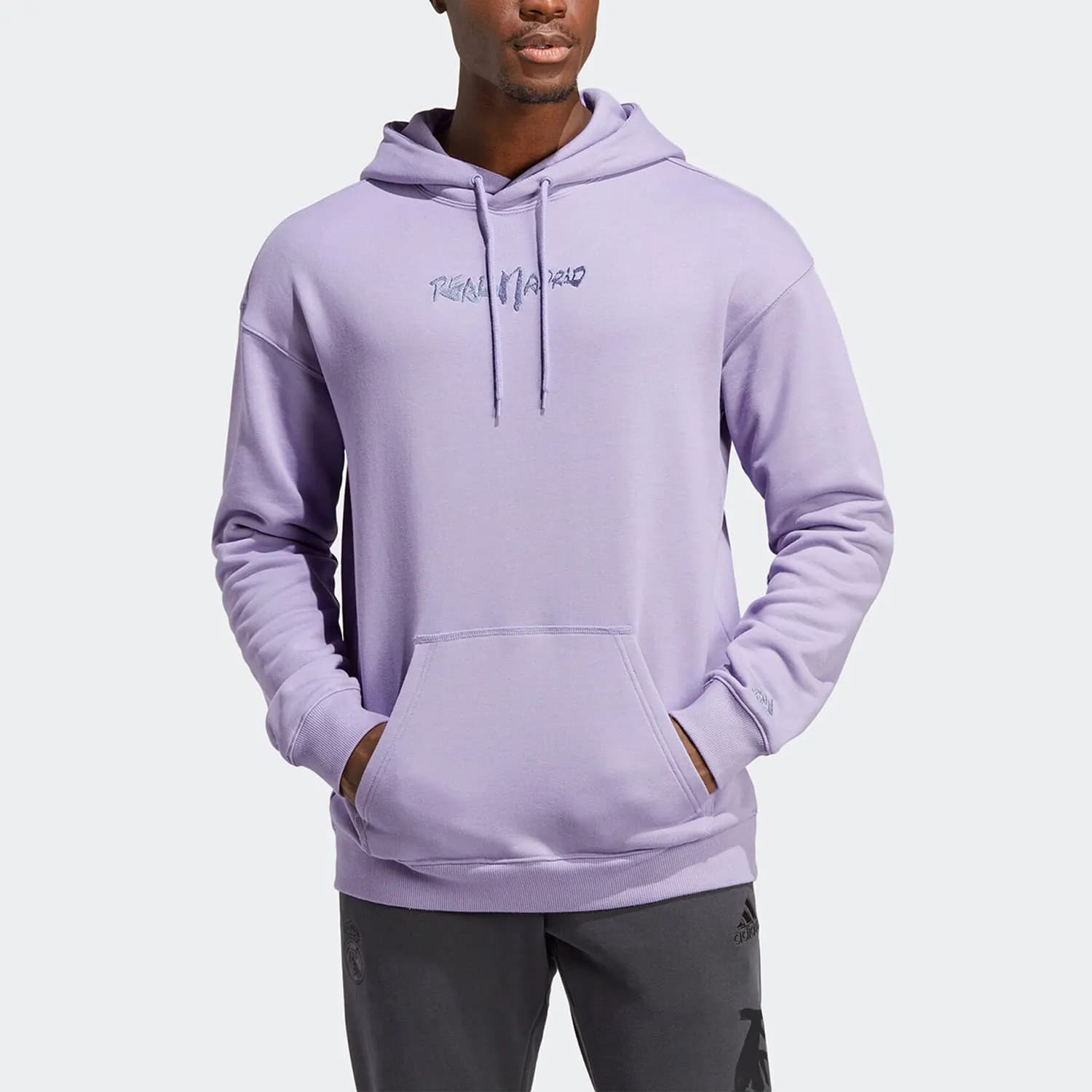 Felpa con Cappuccio Adidas Autentica Real Madrid per Uomo, Modello Casual HT6460