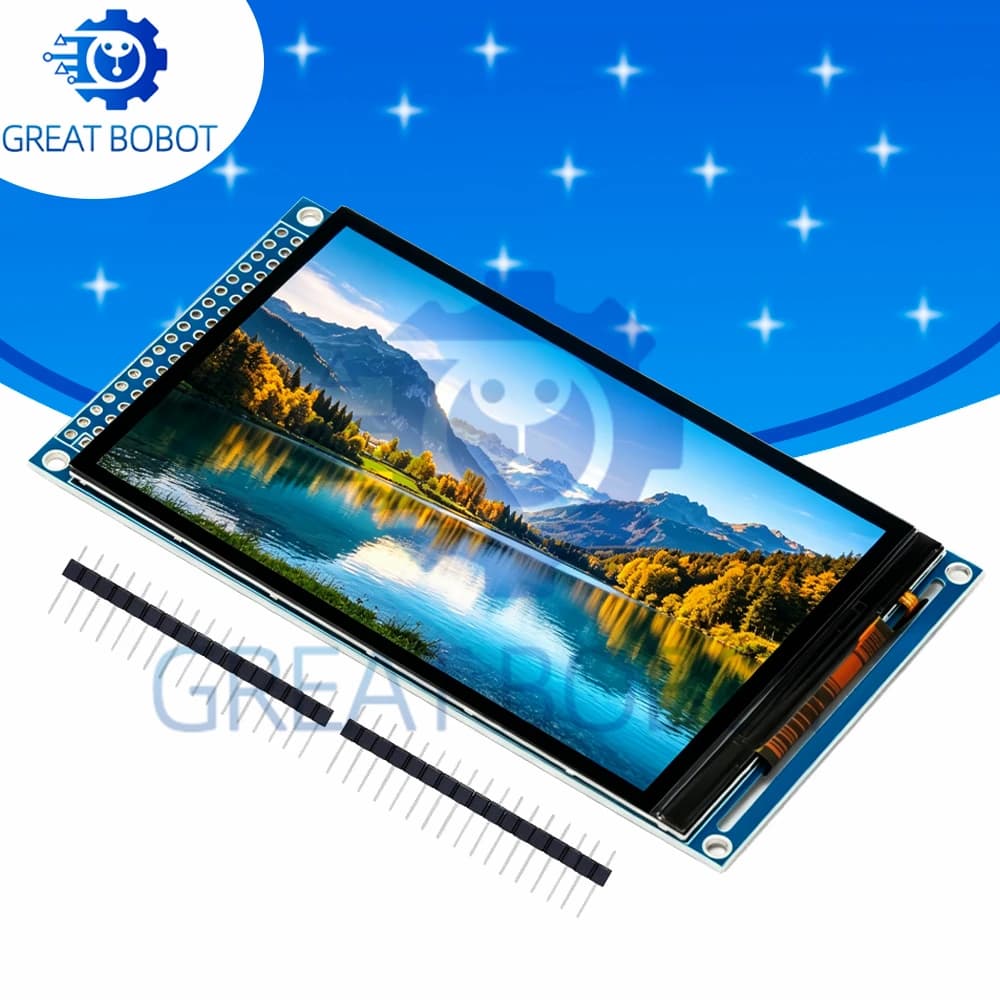 4.45" ST7701 TFT Color Screen 480X854 RGB LCD Display Module for Arduino