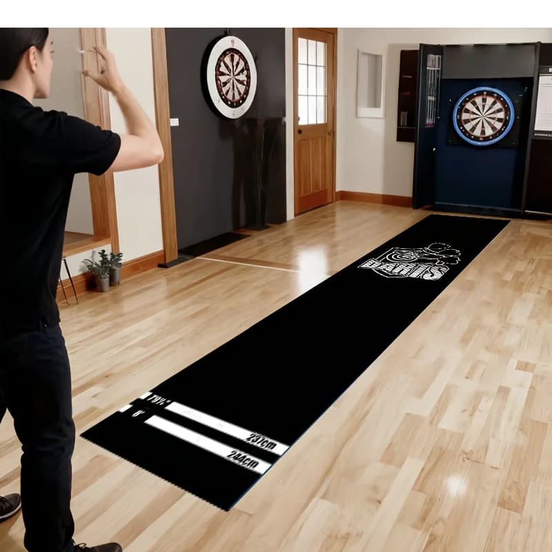 Tappetino Professionale per Freccette VIKAMA, Tappeto per Lancio di Freccette, Tappetino Protettivo per Area Giochi, Decorazione per Sala Giochi e Bar