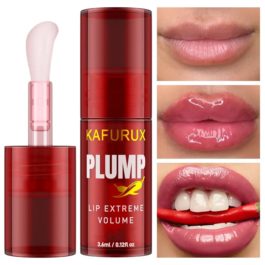 1PC Lip Plump Olio per labbra a lunga durata Idratante Lip Gloss Siero Volumizzante istantaneo Essenza Olio Riparazione Labbra Linee sottili Aumenta El