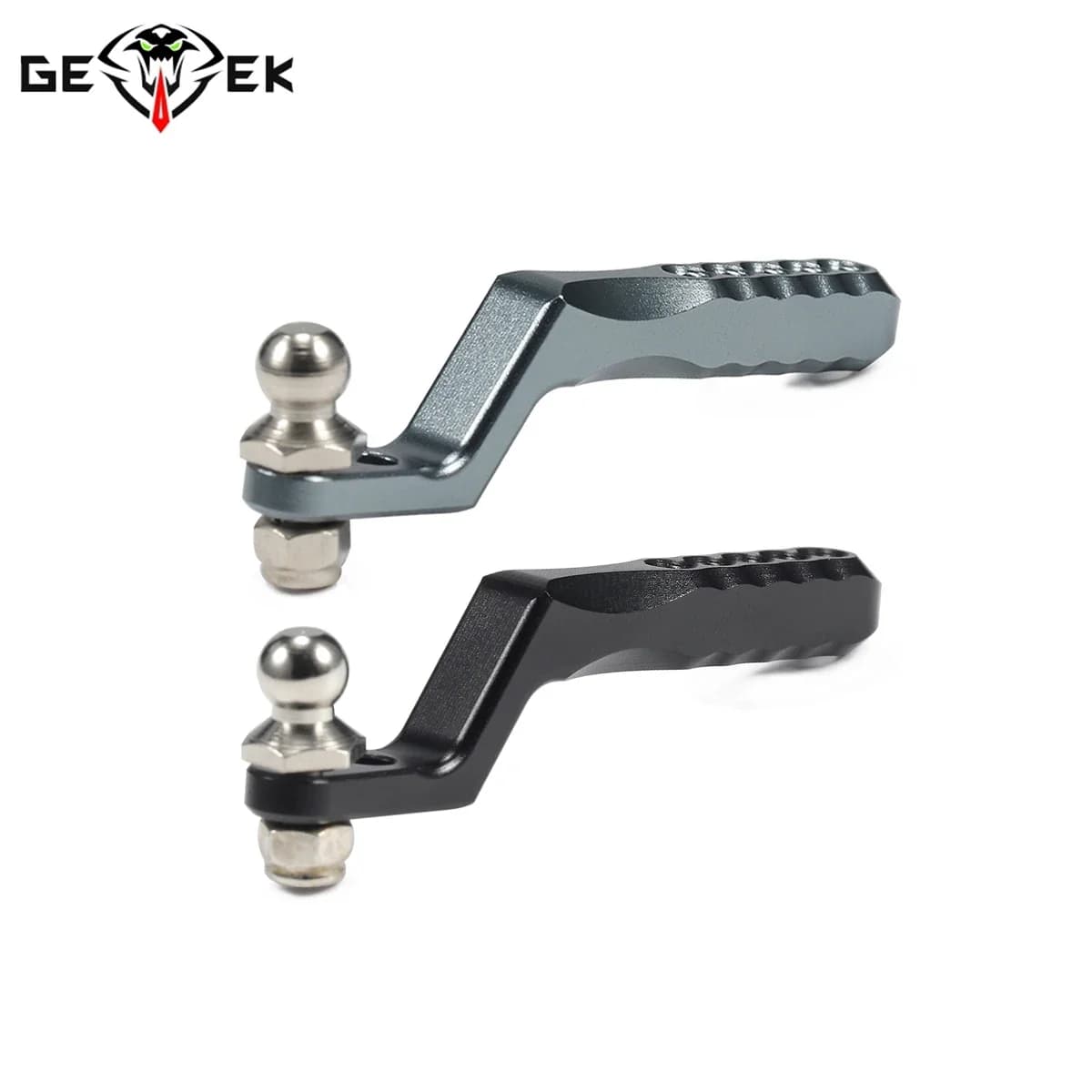 Gancio di traino in alluminio per RC, per modelli 1/10 Rock Crawler SCX10 II TRX4 Defender Element Enduro D90 TF2 RGT 86100 CC01 CFX