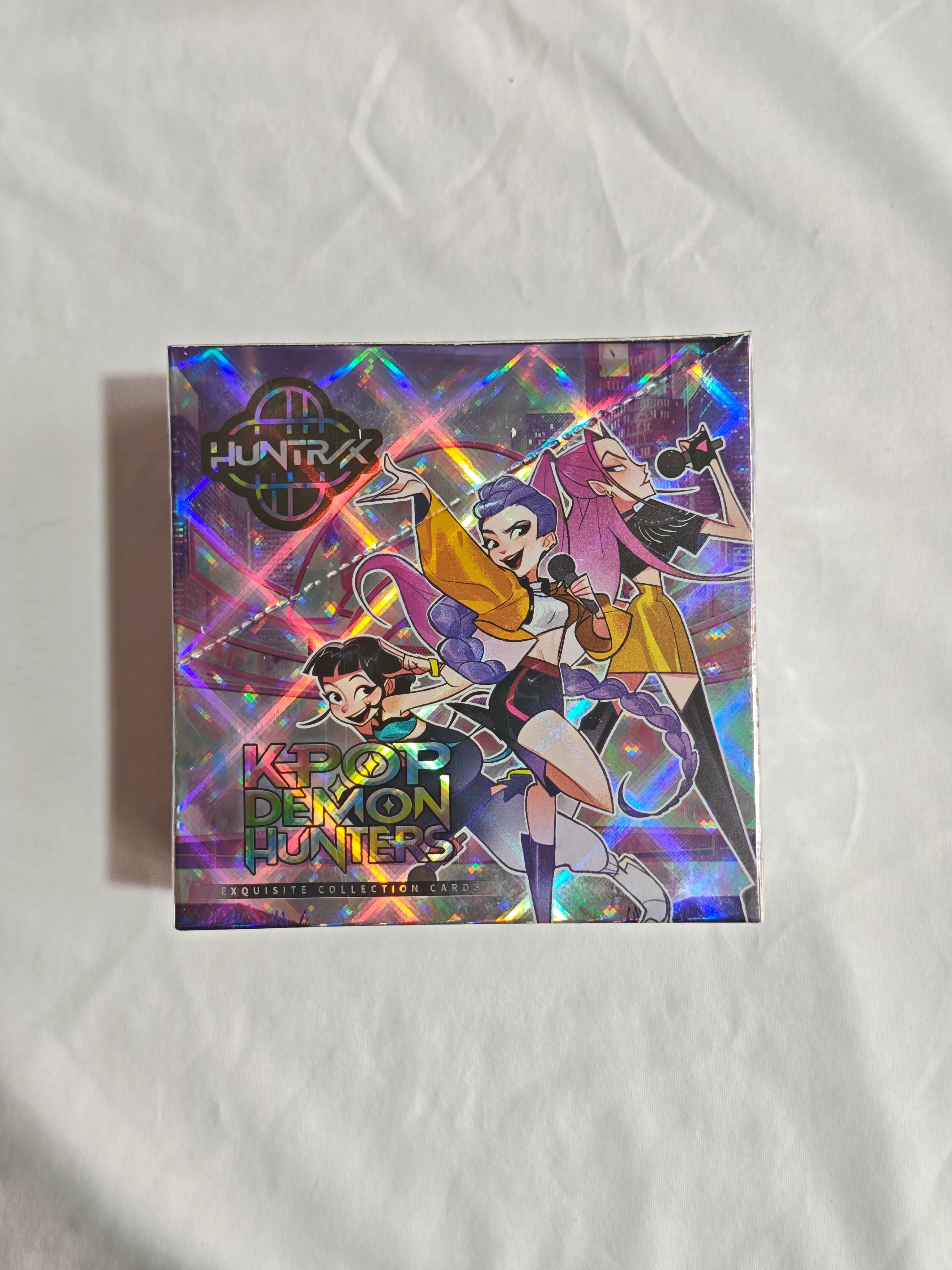 Carte Personaggio Rare Anime K-Pop Demon Hunters, Carte da Gioco da Collezione Blind Box, Giocattoli per Bambini, Regali di Natale