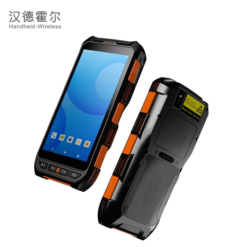 Lettore e scrittore Rfid portatile C6200 Terminale dati Android 13 Lettore Rfid Uhf Pda con scanner Smart Card NFC 13,56 MHz