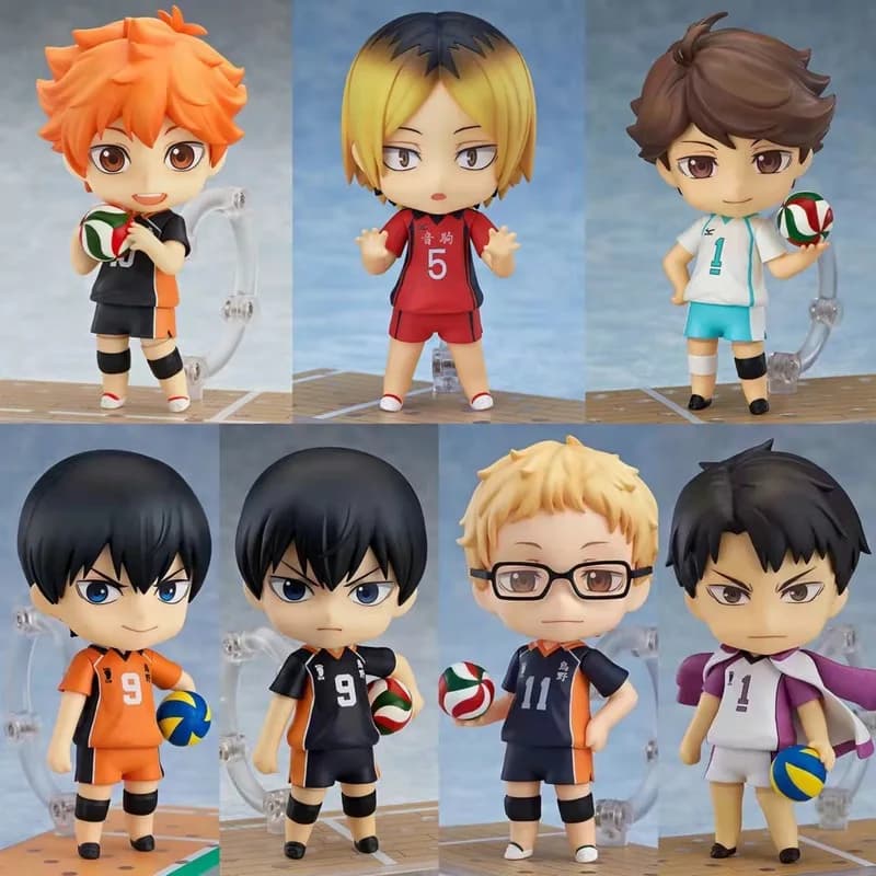 # 616 Haikyuu!! Figura Anime di Kei Tsukishima # 605 Kenma Kozume Action Figure Keiji Akaashi/Shoyo Hinata Statuetta Modellino Giocattolo