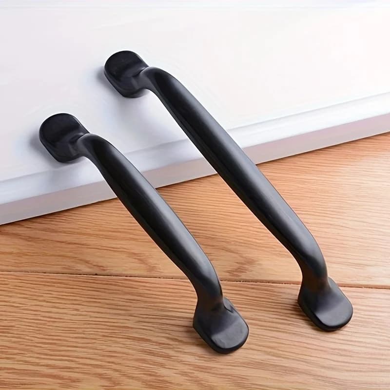 4 maniglie nere per mobili, pomelli e maniglie per armadi, maniglie da cucina, pomelli per cassetti, maniglie per armadi, pomelli per armadi