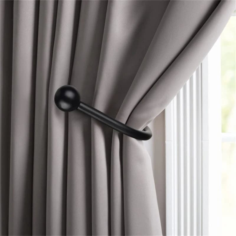Curtain Holdback Hooks Wall Mounted Curtain Tieback Hook Decorative Window Curtain Holdbacks Drapes Curtain Holder Drop Shipping
