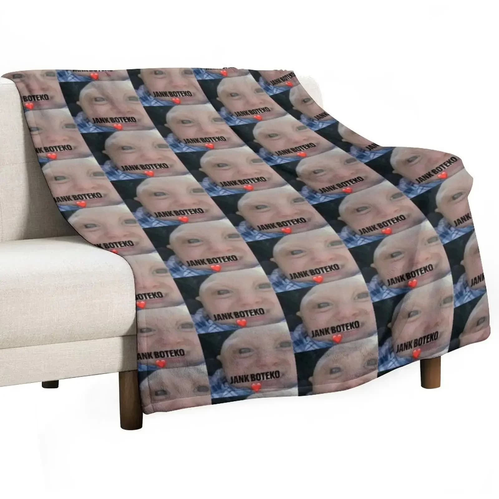 Jank Boteko Throw Blanket Hair heavy to sleep Flannels For Decorative Sofa Sleeping Bag Stuffeds Blankets