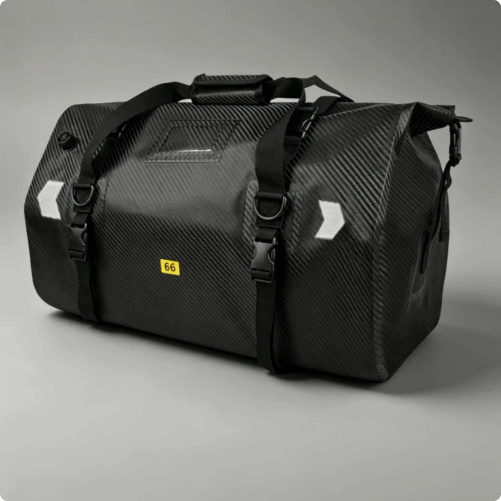 Motorcycle Tail Bag Waterproof Motorcycle Luggage Bag Wear-Resistant Large Capacity for Motorcyclists, Road Trips, Commuting