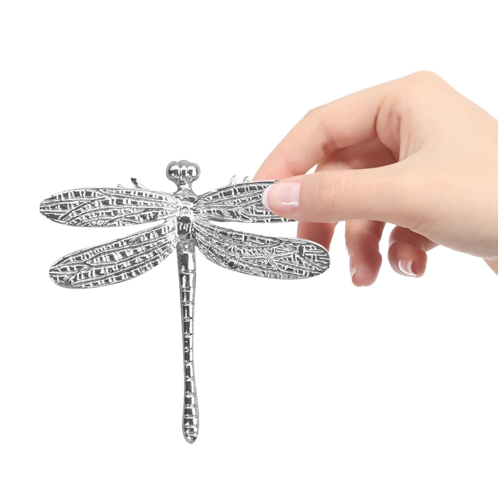 Maniglie per mobili di lusso Dragonfly Light: Maniglie a tirante in ottone per armadi, cassetti e guardaroba