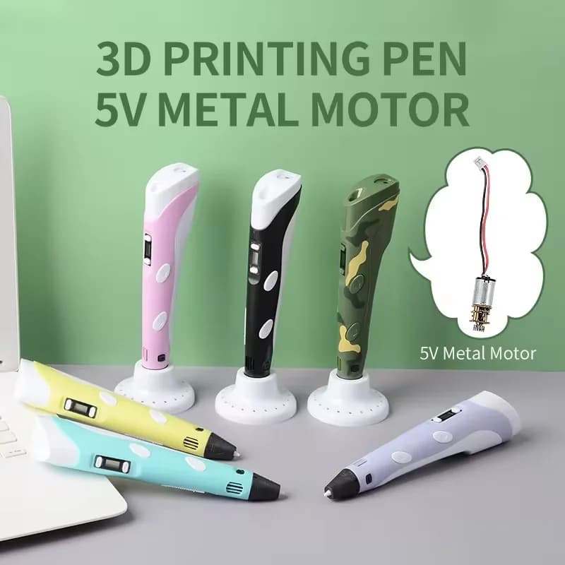 3D Magic Pen LED Screen 3D Printing Pen DIY Filament PLA Creative Toy Kids Gift Design 3D Printer Pen Creative Toy