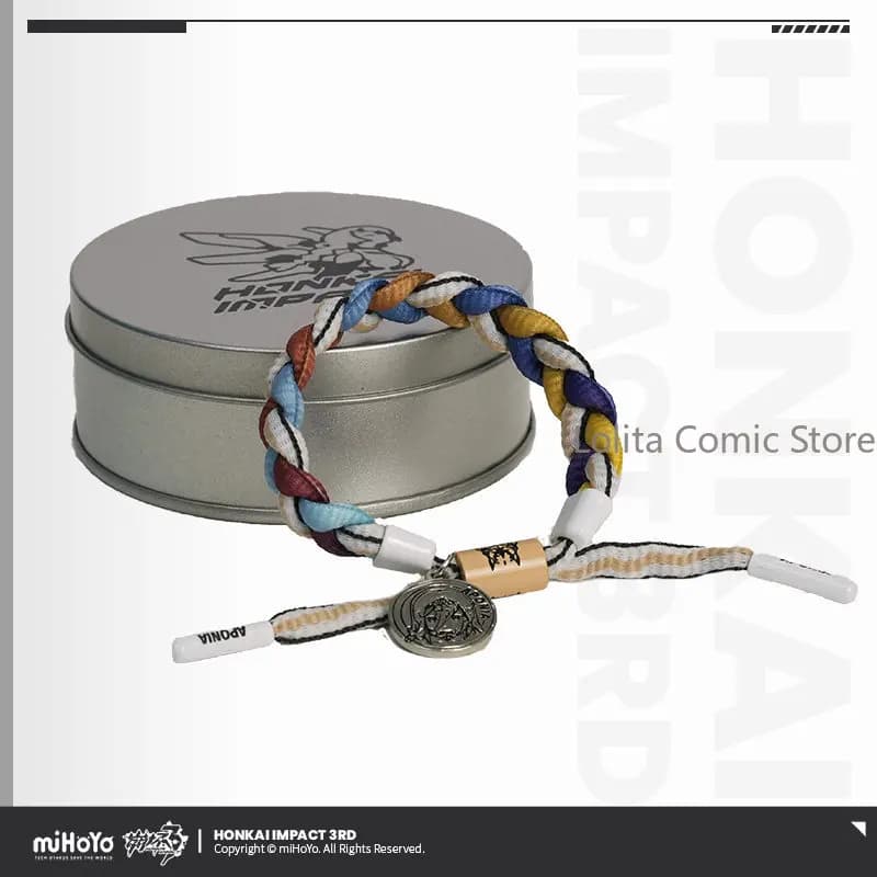 Honkai Impact 3 Anime Character Impression Knitted Bracelet Aponia Griseo Vill-V Eden Pardofelis Woven Hand Rope MiHoYo