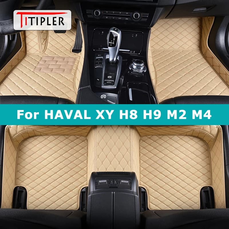 TITIPLER tappetini Auto personalizzati per HAVAL XY H8 H9 M2 M4 Auto tappeti piede Coche Accessorie