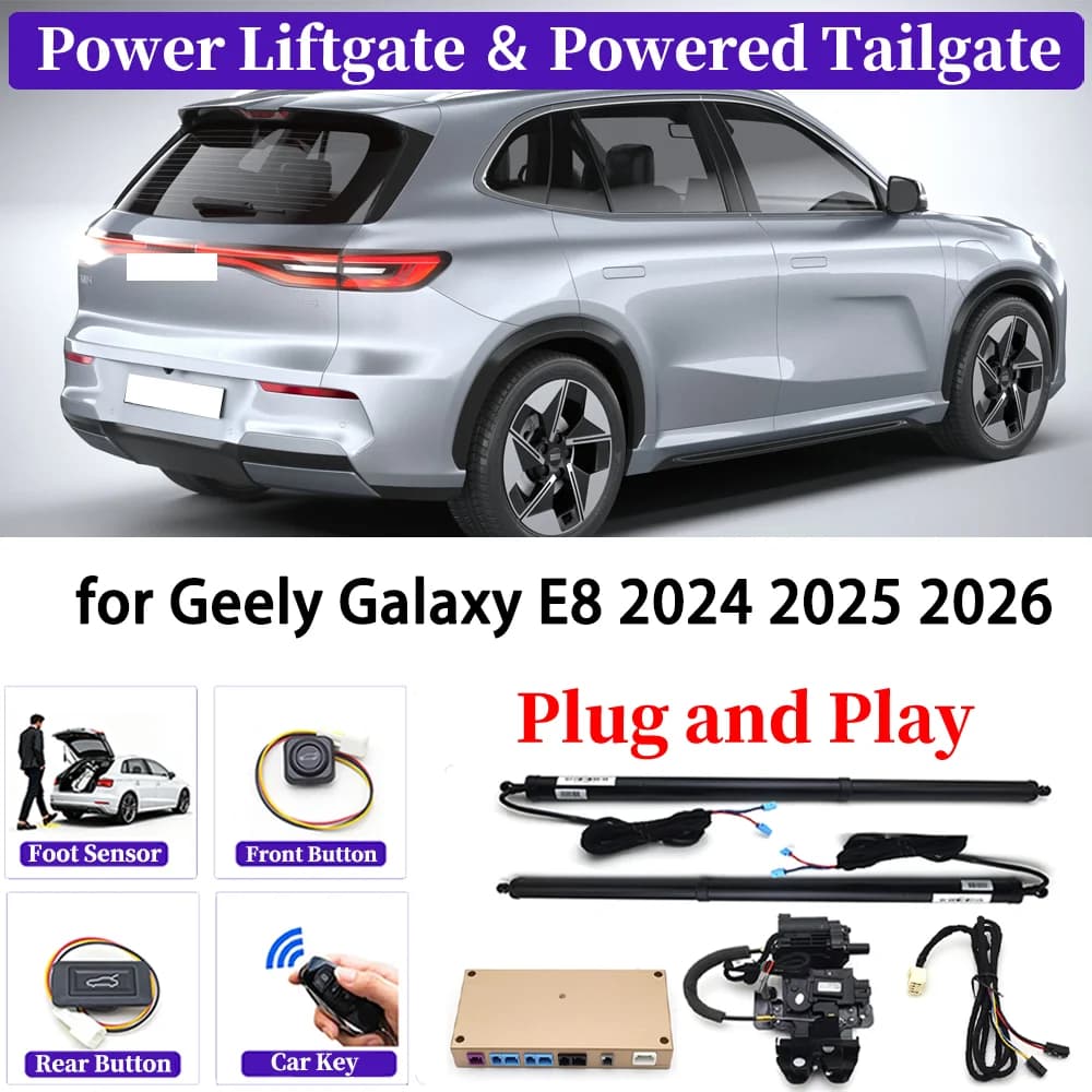 Per Geely Galaxy E8 2024 2025 2026 OEM Aggiornamento Auto Kit Portellone Elettrico Automatico Smart Auto Sistema Portellone Elettrico Plug & play
