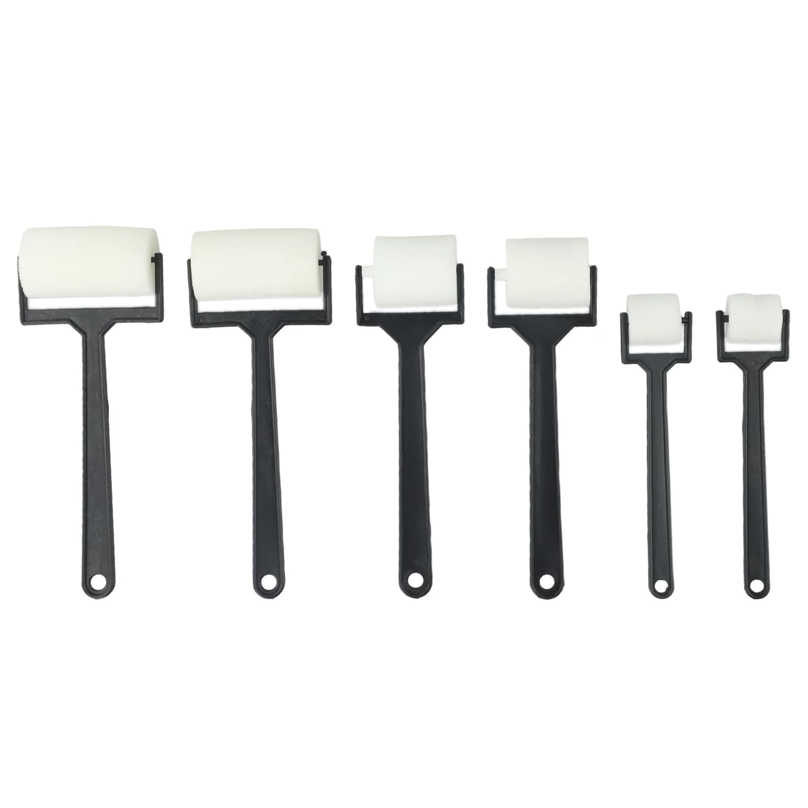 Painting Sponge Brush Set 6 Pieces Foam Roller Tools For Arts Crafts Projects Drawing Painting Activities At School Or Home