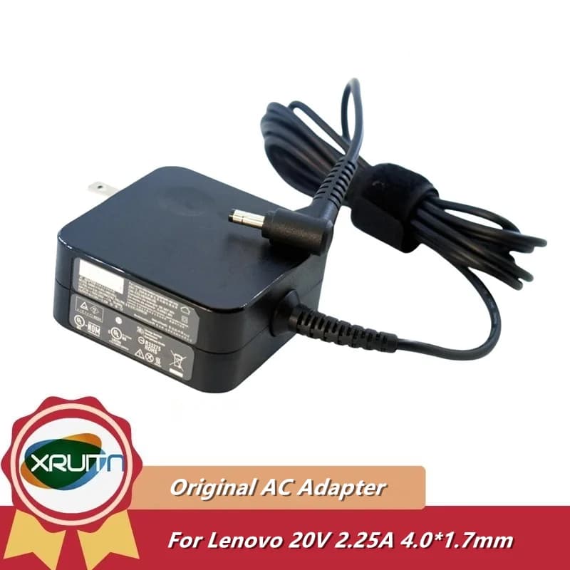 Caricatore adattatore CA per laptop originale per Lenovo Ideapad 45 W 20 V 2.25 A 01FR124 01FR020 01FR133 PA-1450-55LL ADL45WCC Spina US/EU/UK