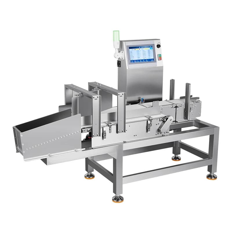 Selezionatrice ponderale automatica per bottiglie e lattine nell'industria di proteine in polvere, vitamine e latte in polvere