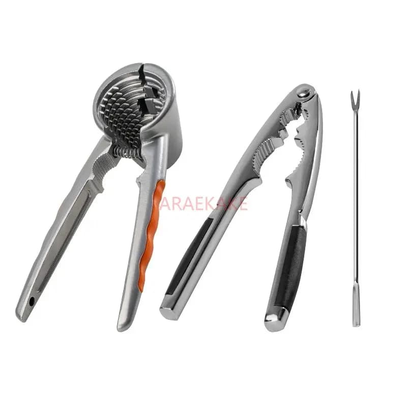 2 clip per noci, sgusciatrice per nocciole domestiche, strumento divino per noci, pinze, noci, picche, frutta secca, strumento per sbucciare noci