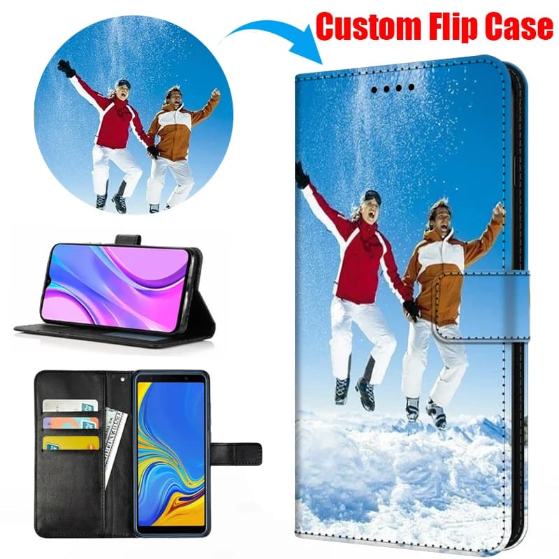 Custodia a portafoglio personalizzata con foto per Motorola Edge 70 Pro 60 Moto 50 Ultra G06 G56 G86 G04S E7 E6 X40 Power con porta carte