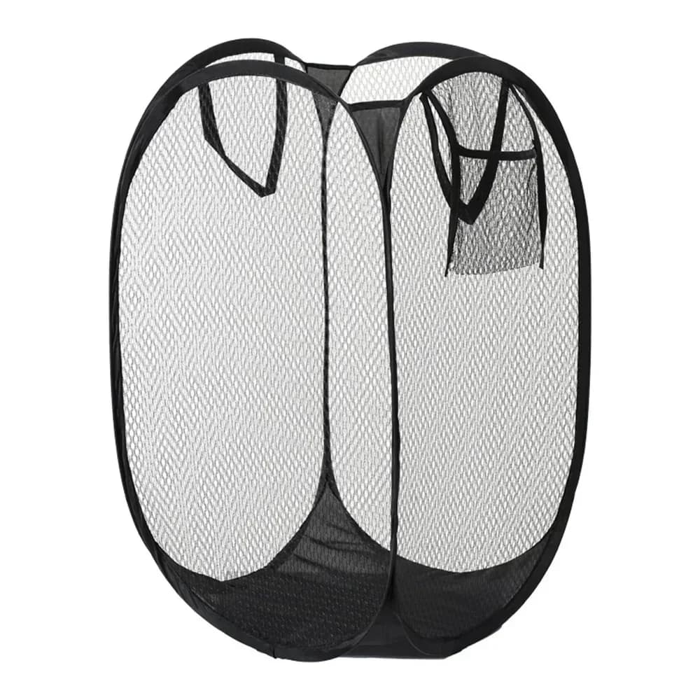 Foldable basket for disposing of dirty linen Washing frameBaglia for bathroom Storage bag in netSecchio for loom Laundry caseOrganizers