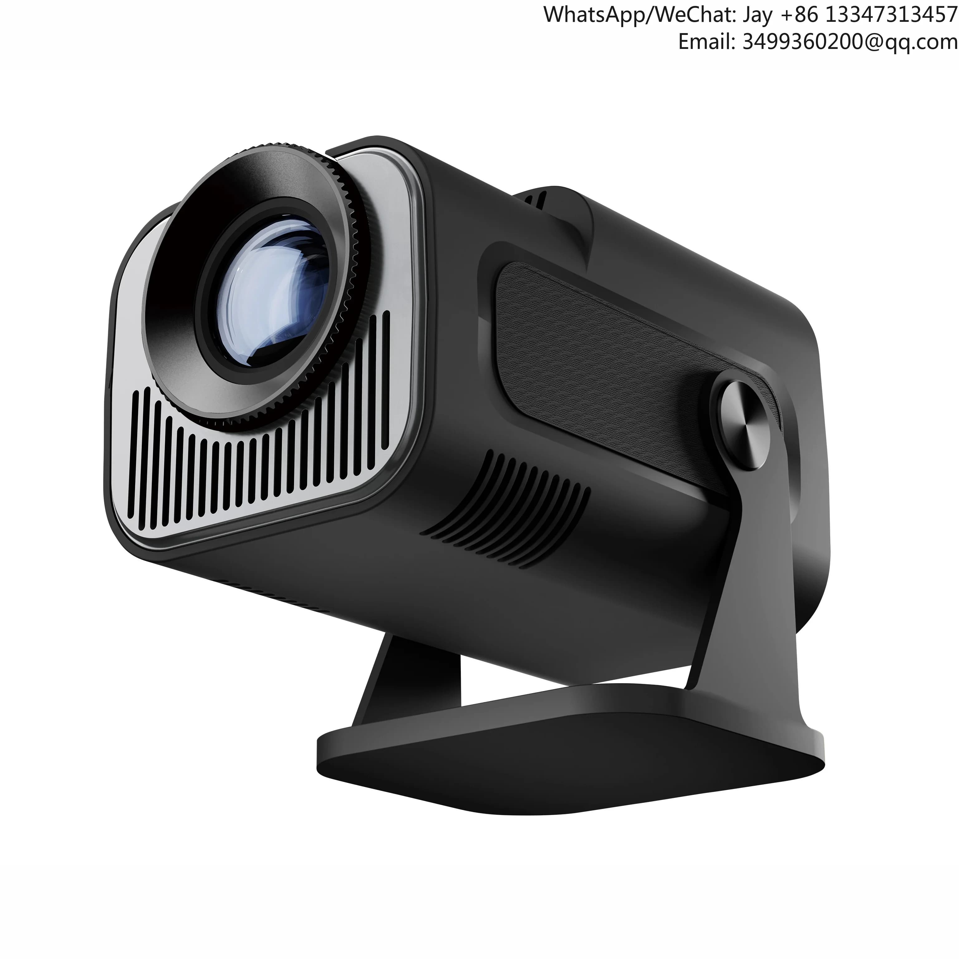 Commercio all'ingrosso HY320 Mini Smart Android 11 Proiettore 720p 4K Allwinner H713 WiFi LED 3D Versione USA portatile 2024 Mini Proiettore