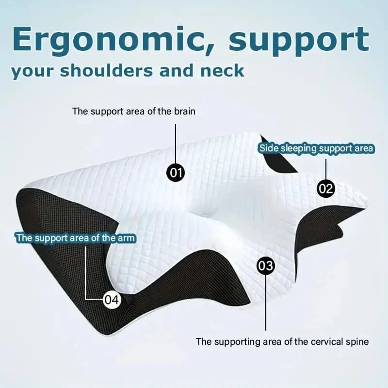 Memory Foam Bearing Back - Orthopaedic Hergonomic Bearing for Adult Column Support