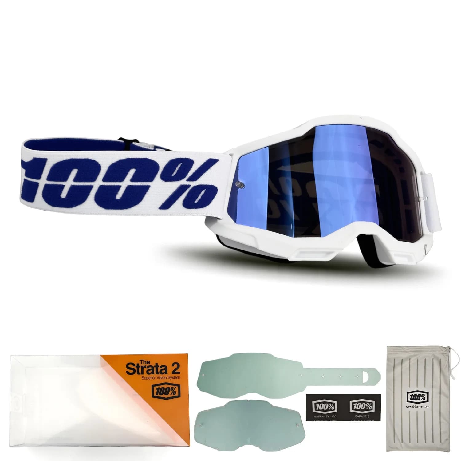 Set di Occhiali da Motocross con Design a Ciambella, Occhiali per Sport all'Aperto, Ciclismo, Moto da Cross, Sci, Motoslitta, Antipolvere e Antivento