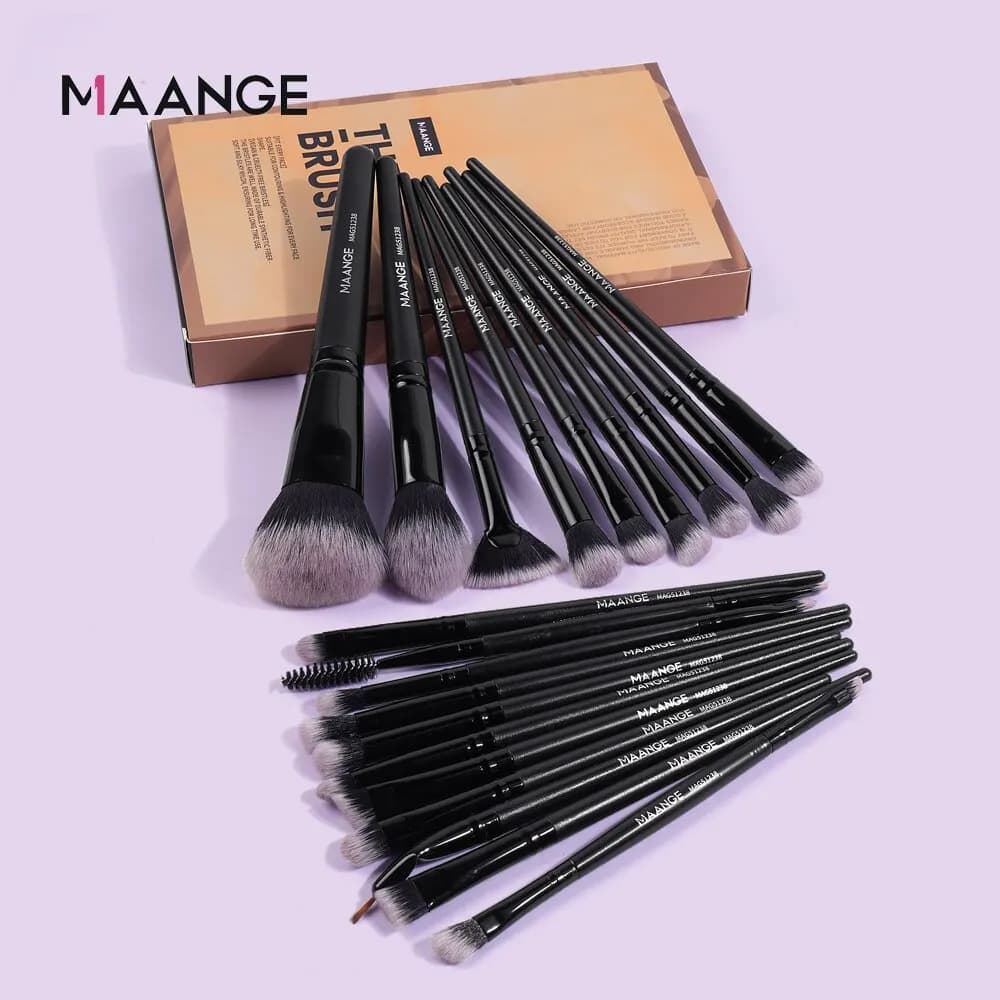 20-piece gift wrapping makeup tool makeup brushes professional foundation set of brushes for women's gift