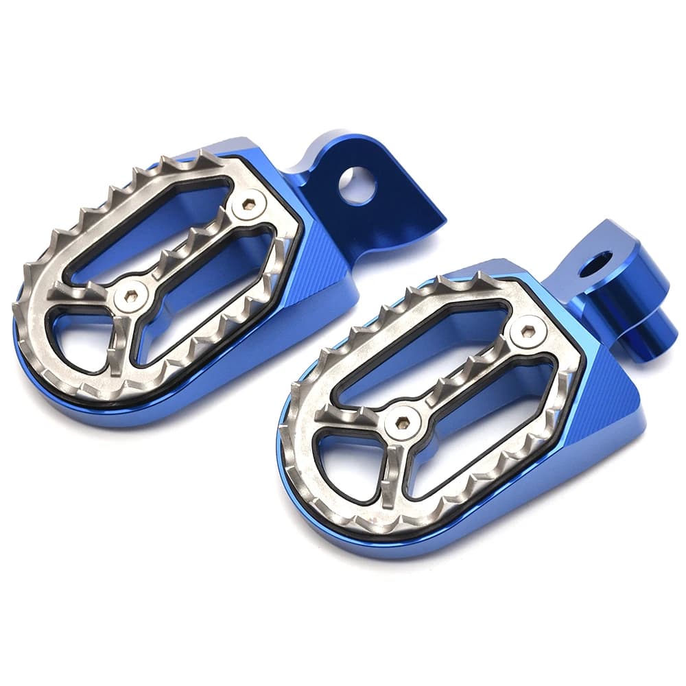 Ampio Poggiapiedi Pedane Passi Per Yamaha YZ65 YZ85 YZ125 YZ125X YZ250 F/FX/X YZ450F/FX WR250F WR450F WR/YZ 400 426 Tenere 700