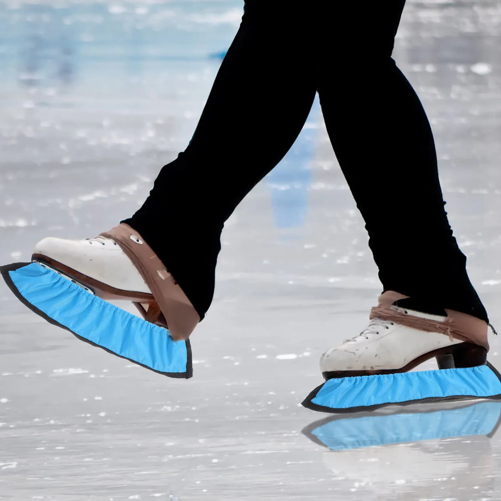 1 Paio di Protezioni per Lame di Pattini da Ghiaccio, Coperture Protettive Resistenti per Pattini da Hockey e Artistici, Protezioni Leggere e Portatili per Lame