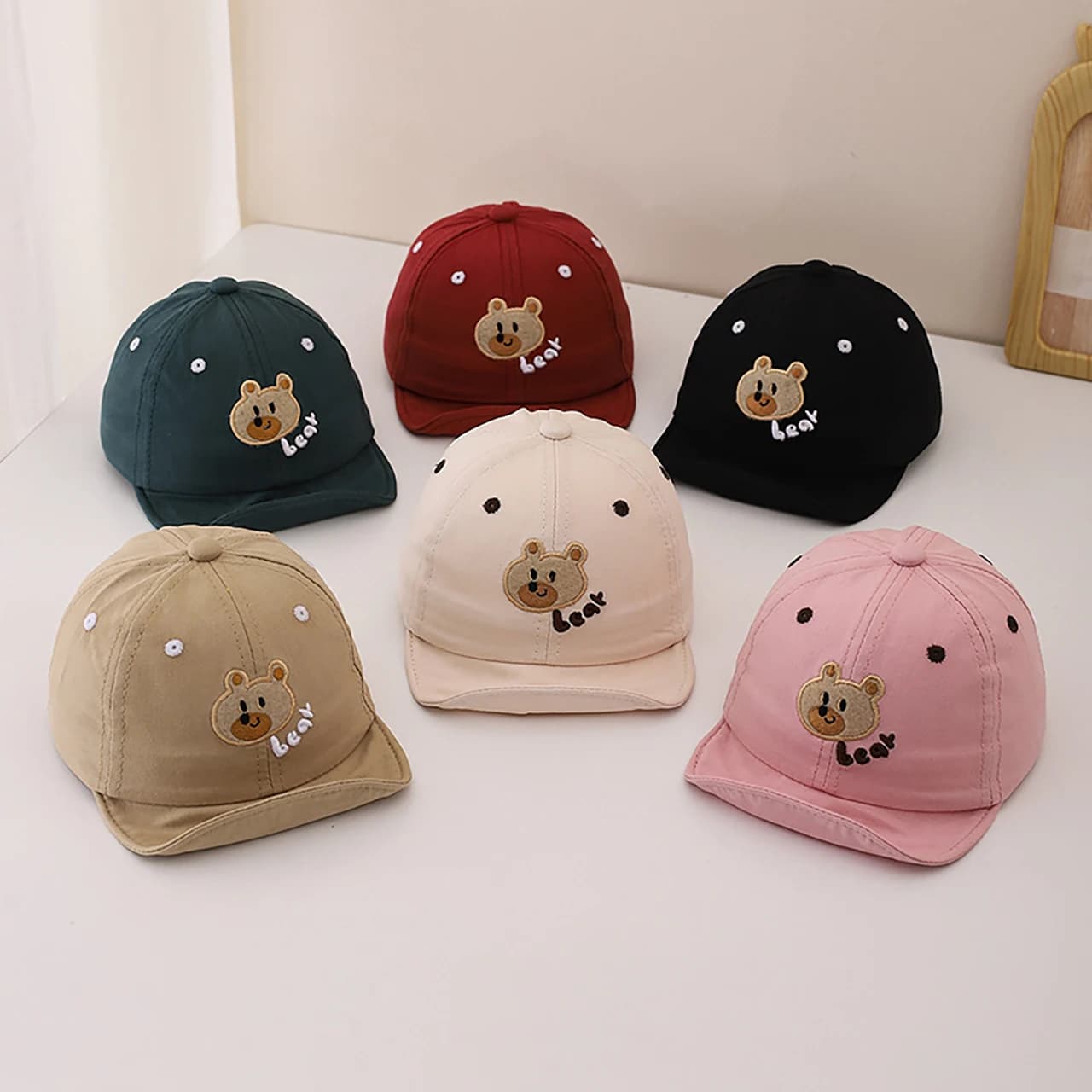 Cappellino da baseball per neonati con visiera morbida, modello simpatico cartone animato a becco d'anatra, per bambini 6-12 mesi, parasole da esterno