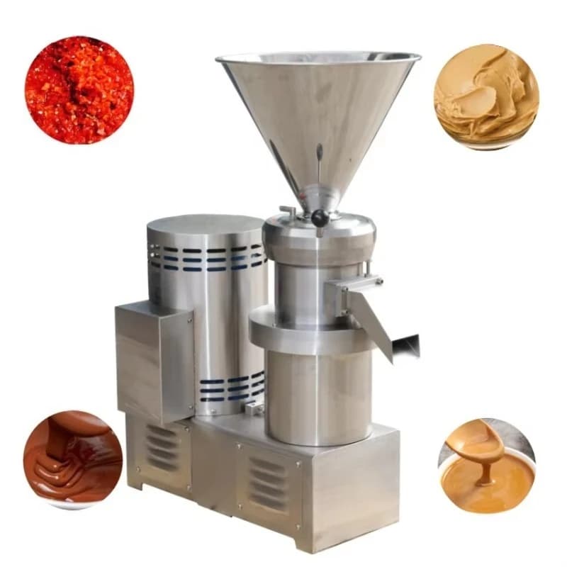 50-100Kg/H Industrial Nut Milk Extractor Maker Cashew Peanut Pistachio Butter Blender Price Strawberry Machine
