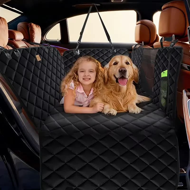for Stain Resistant Inflatable Car Seat Cover Lightweight Polyester Portable Auto Seat Protector Cushion for Universal