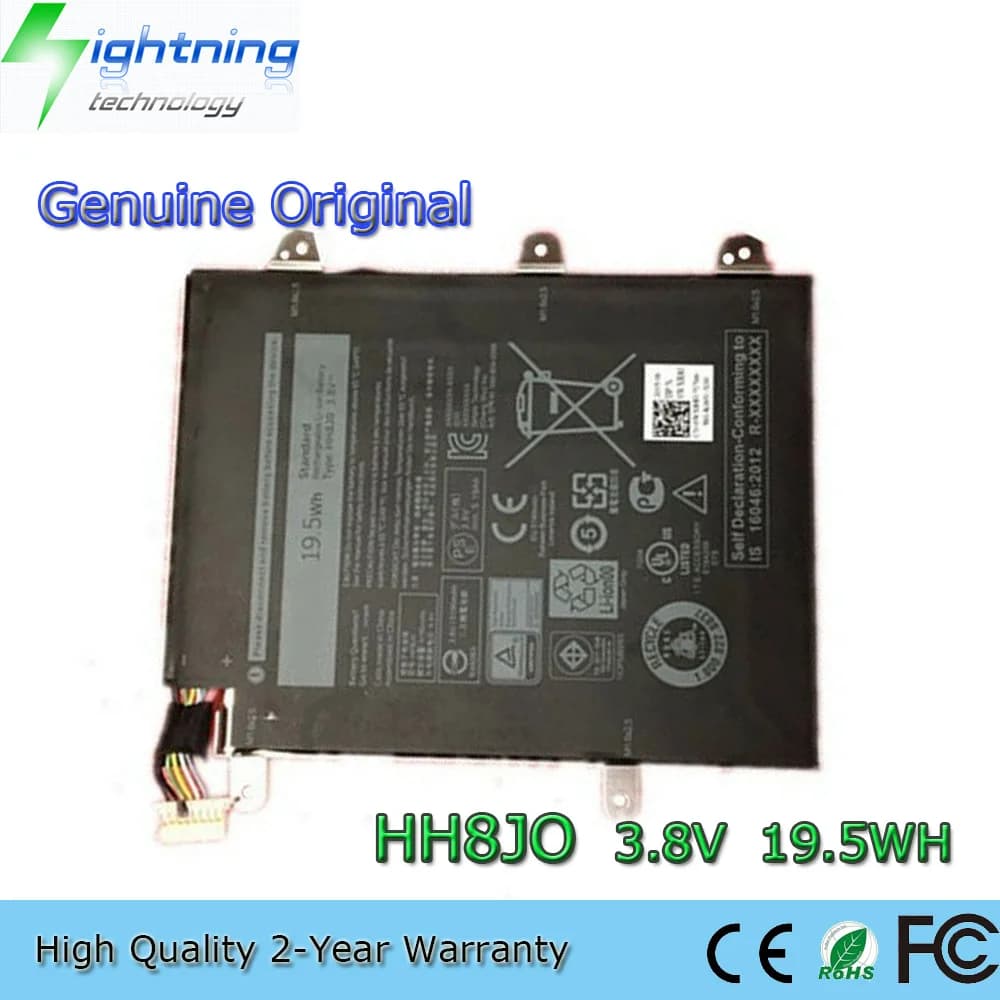 Brand New Genuine Originale HH8J0 3.8V 19.5Wh 5190mAh Batteria Del Computer Portatile Per Dell Venue 8 Pro 5845 5855 WXR8J HH8JO Tablet