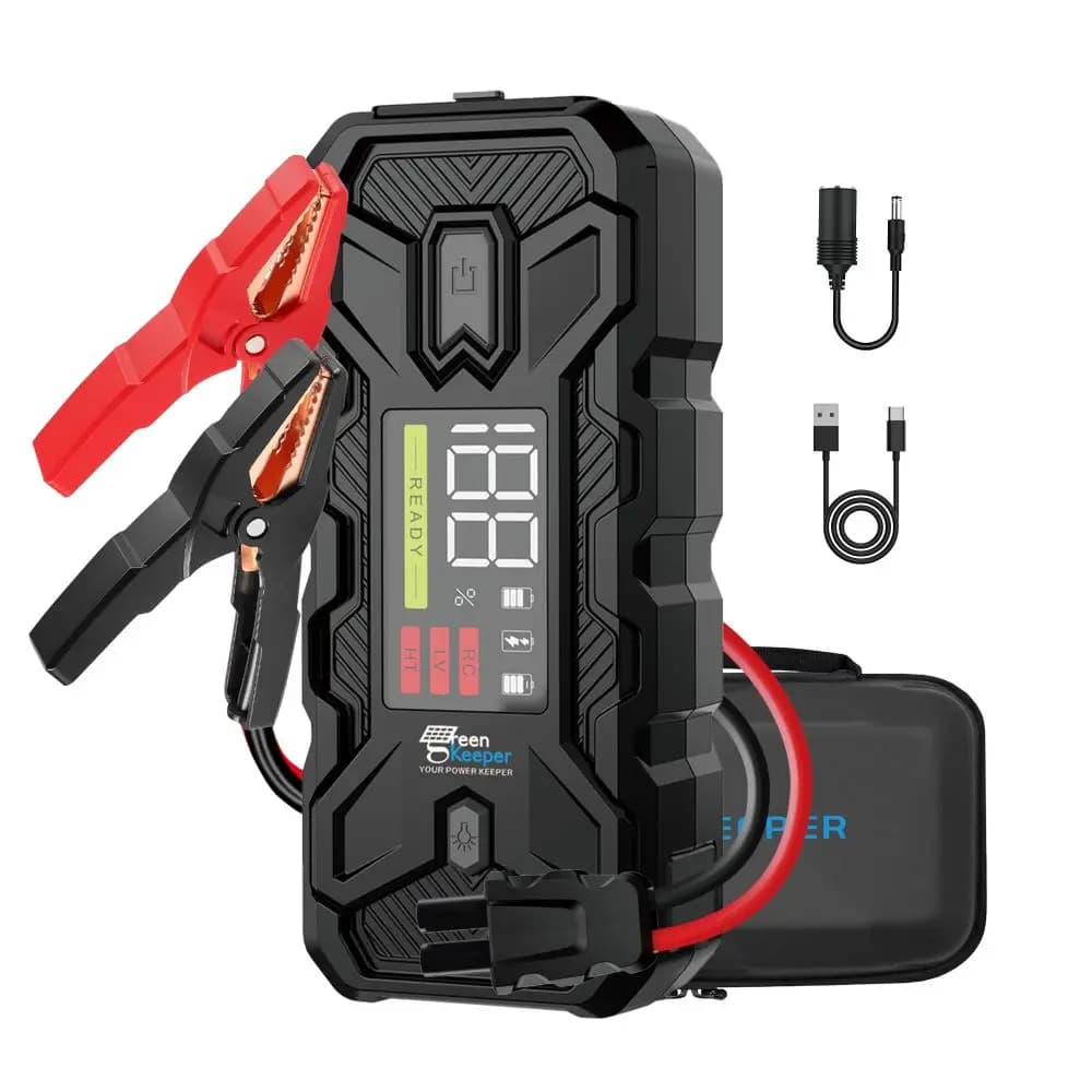 Avviatore di emergenza per batteria da ponticello per auto da 3000 A, adatto alle temperature estreme, il miglior avviamento di emergenza per veicoli, camion, auto