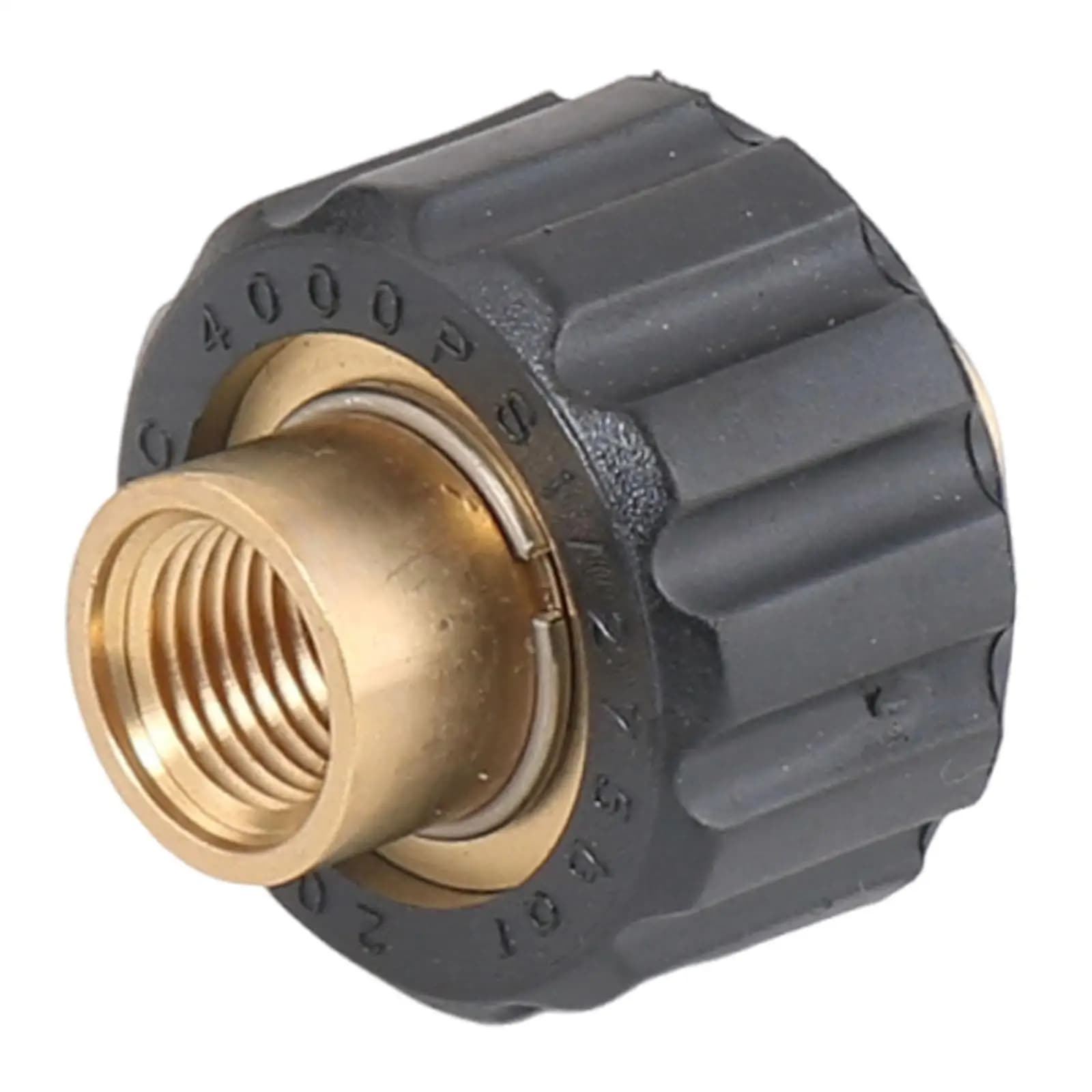 Pressure Washer Adapter Set M22 Male to 1/4 Inch Brass Quick Connection for Home and Garden Hose Equipment