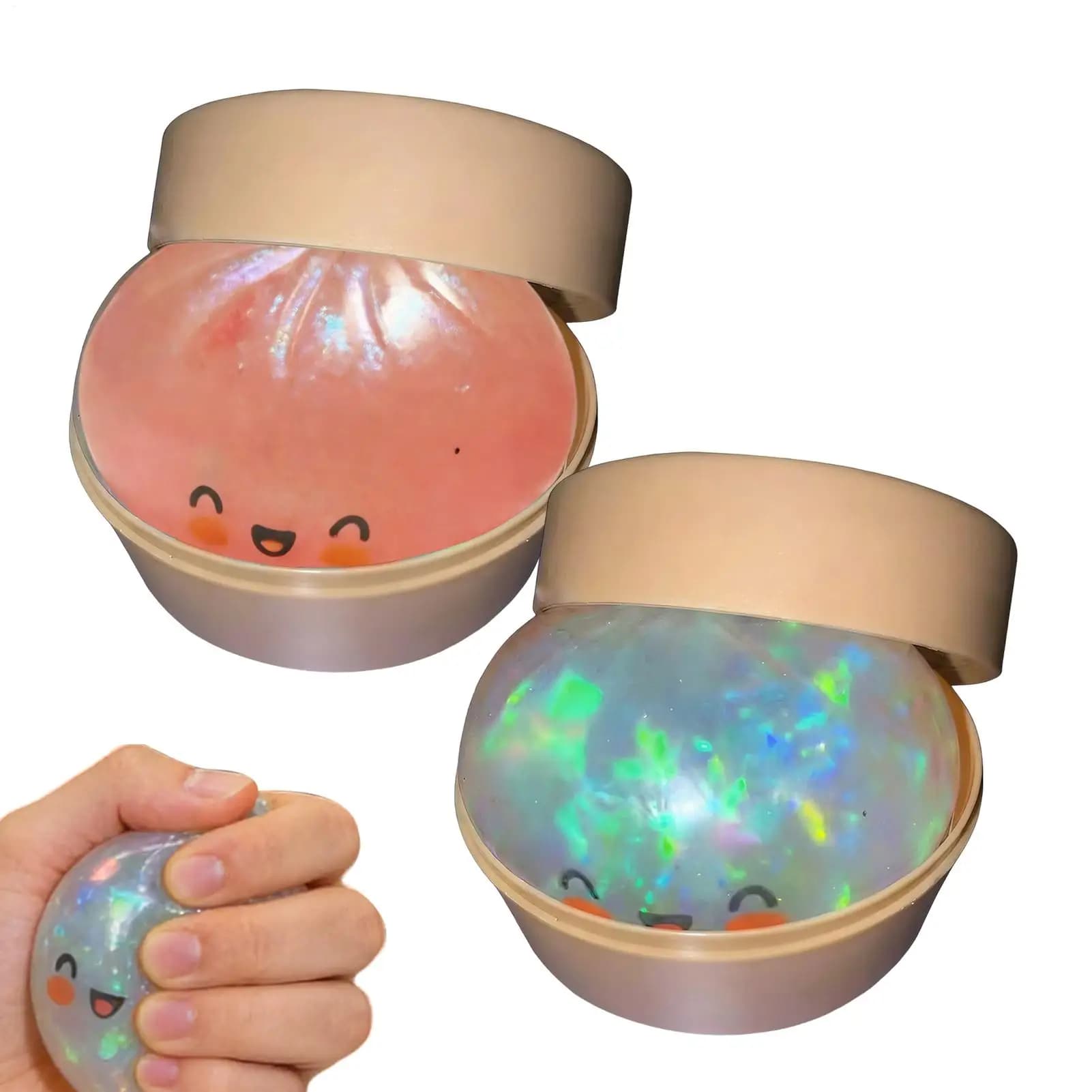 Giocattolo Antistress a Forma di Panino, Morbido e Spremibile, Giocattolo Sensoriale Divertente, Anti-Ansia, Squishy a Forma di Pane per Feste in Casa, Regali per Adulti e Bambini