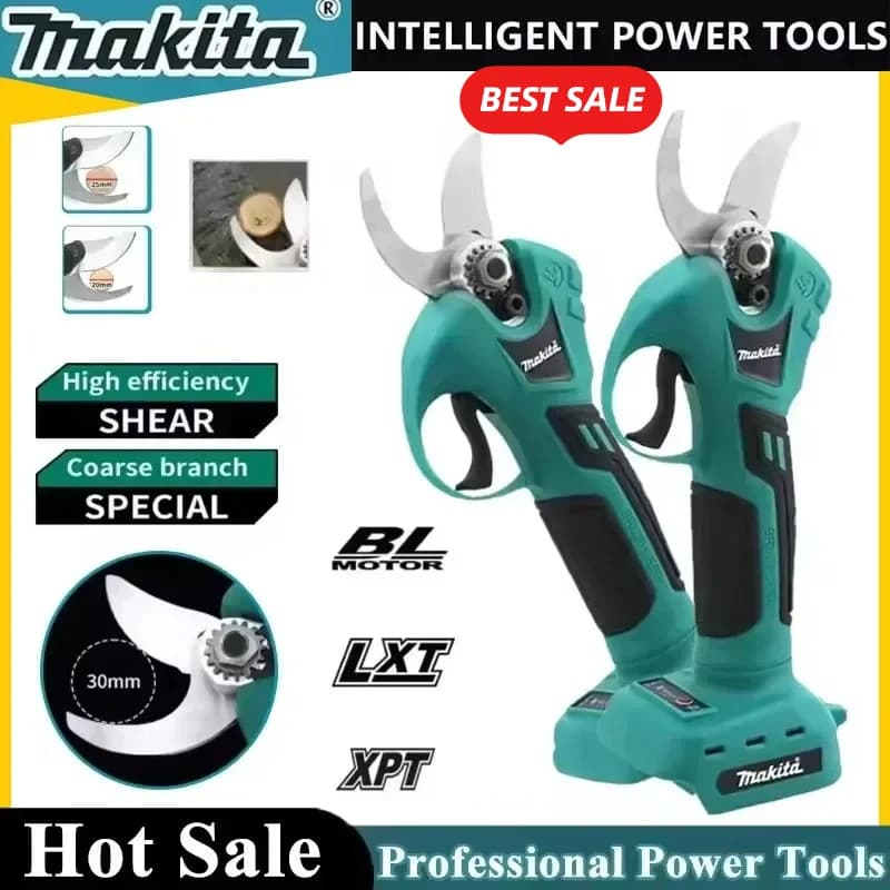 Makita Wireless Professional Electric Scissors, Power Supplies, Garden Tools with 18V Battery
