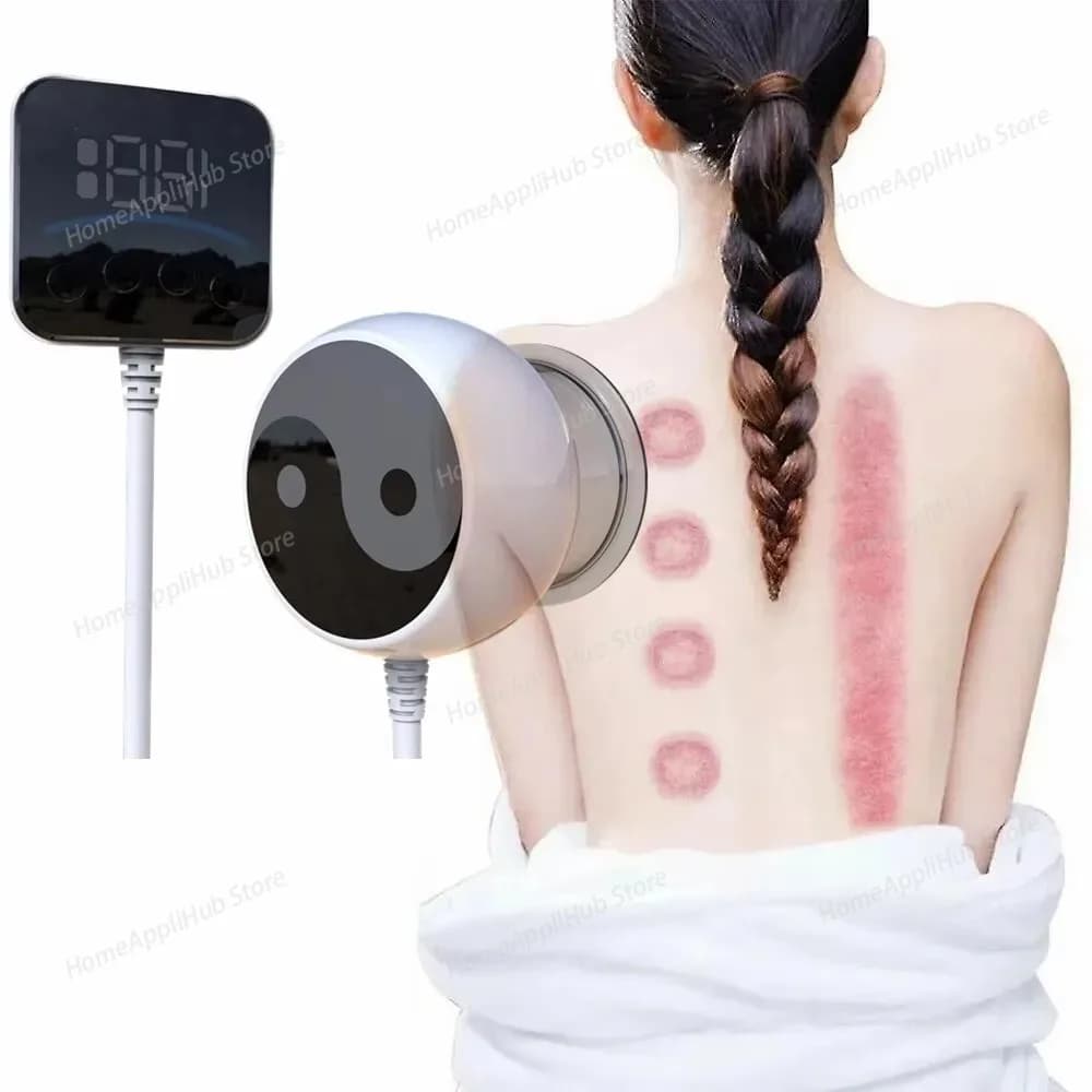 Coppettazione elettrica Coppettazione sottovuoto intelligente Tazze telecomandate visive Massaggio alla schiena Tazza per il corpo Detox Lattine anticellulite Alleviare il dolore