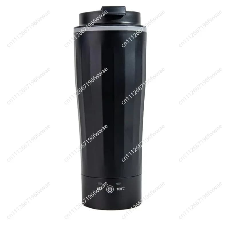 For New car boiling cup electric kettle stainless steel 304 heating cup convenient heating cup temperature display