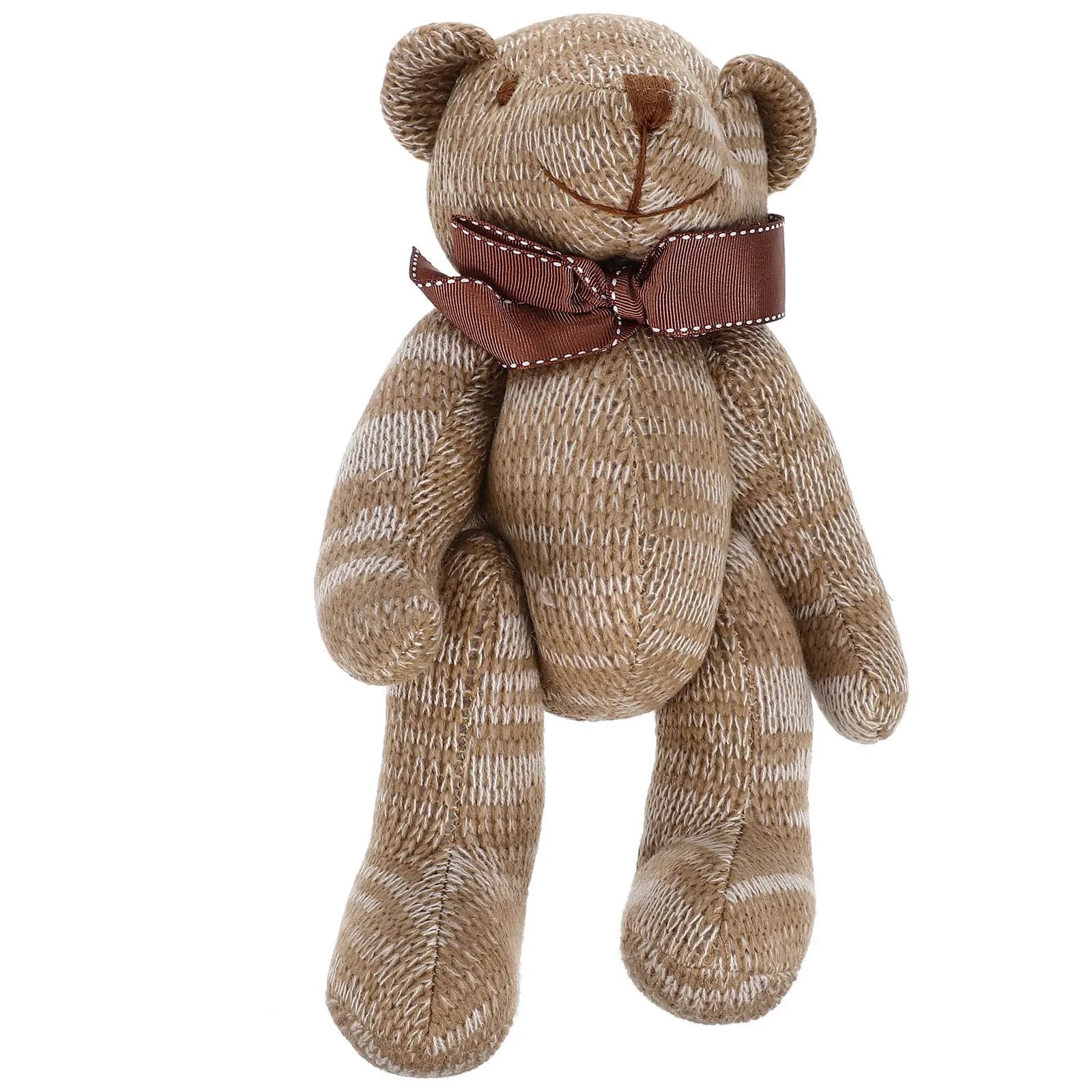 Orsacchiotti di peluche per neonati, mini animali per bambini, morbidi e carini da coccolare