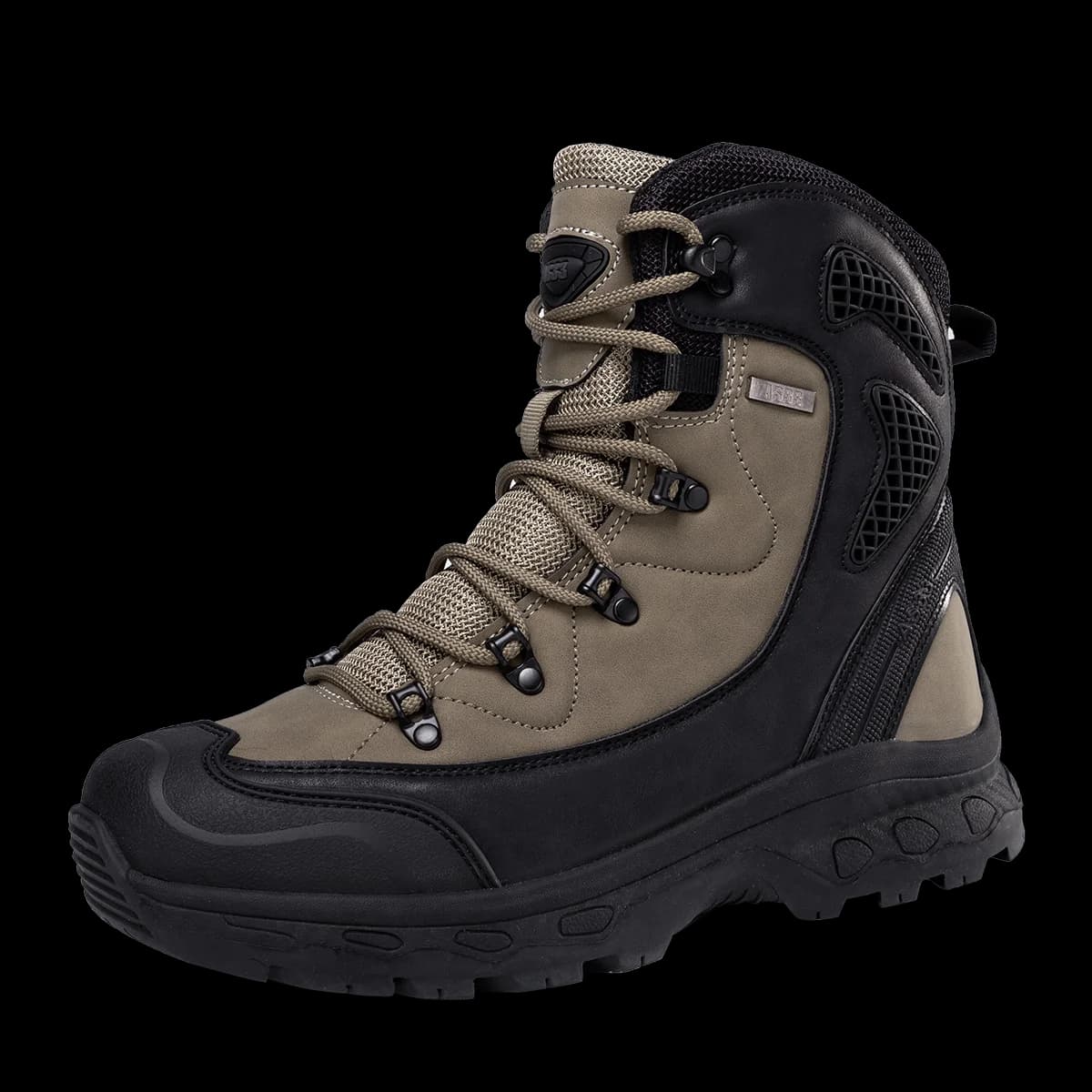 VIPOL 2024 scarpe da trekking all'aperto da uomo nuove con suola spessa stivali militari da uomo impermeabili stivali con plateau