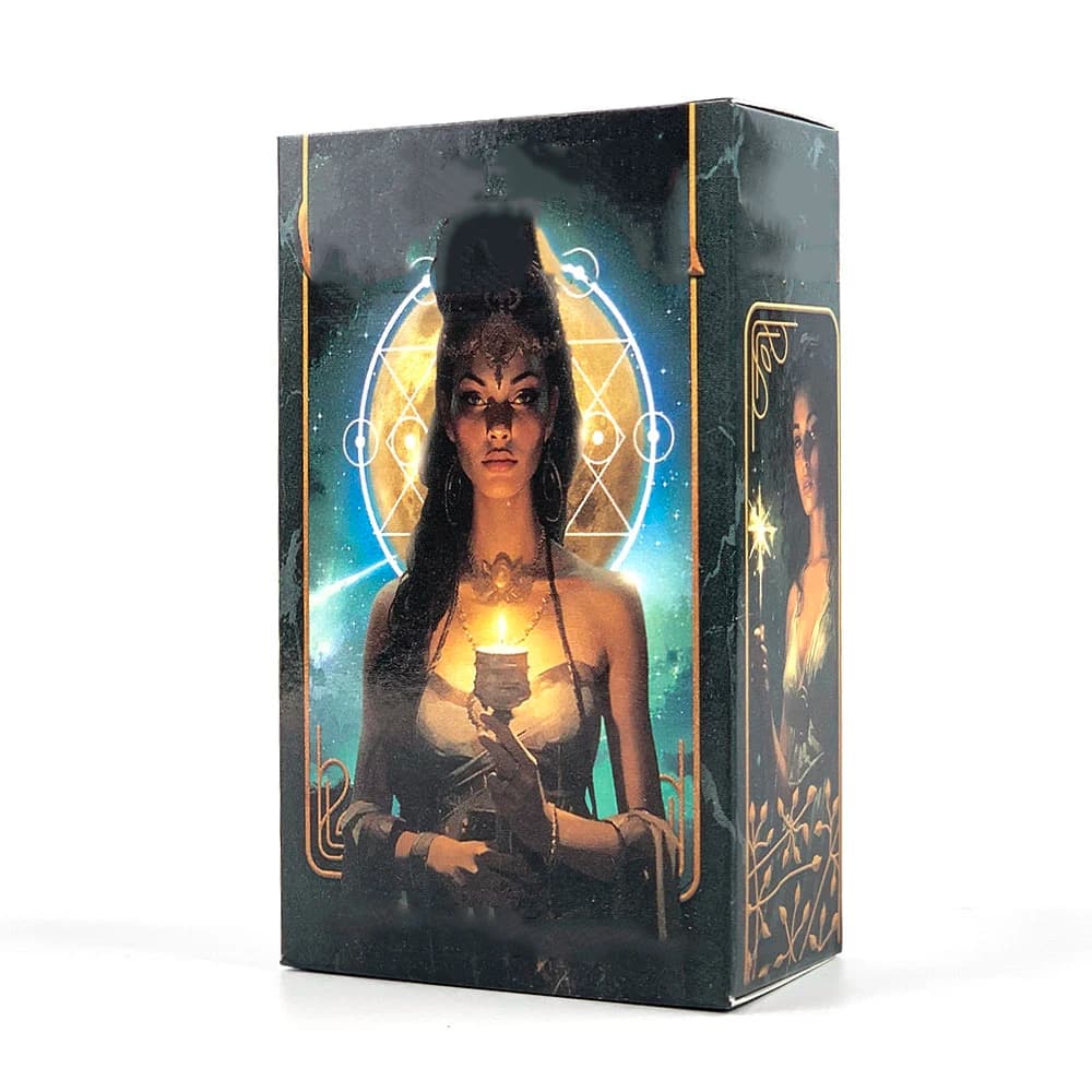 Carte dei Tarocchi in edizione russa, gioco da tavolo, mazzo di carte Oracle di Dream On A Moonlit Night, divinazione e giochi per feste