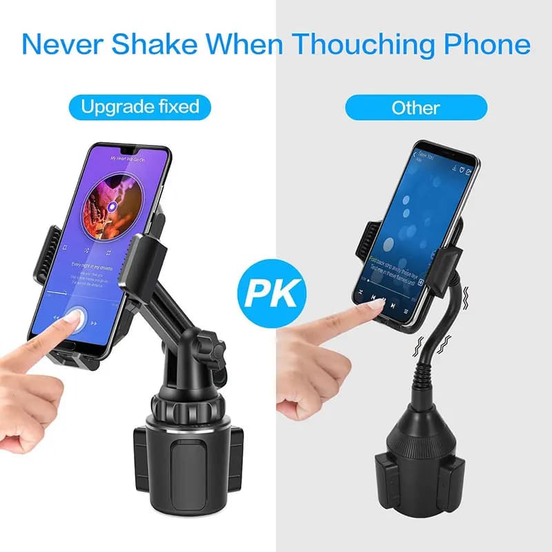 Supporto universale per telefono da auto, supporto per cellulare, supporto GPS regolabile per iPhone 13 11 Xiaomi Samsung